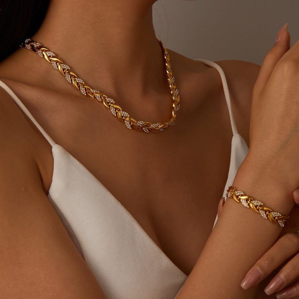 Diamond-encrusted Set