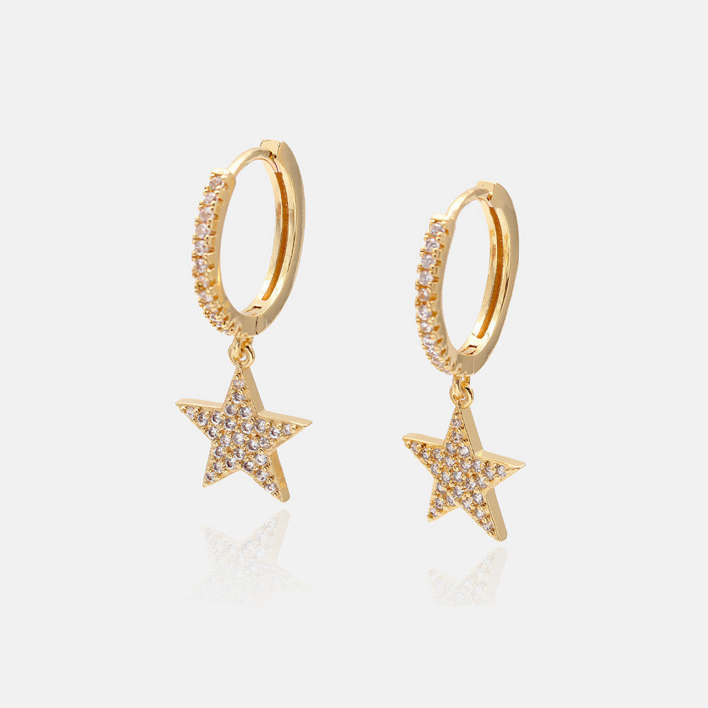 Star earrings