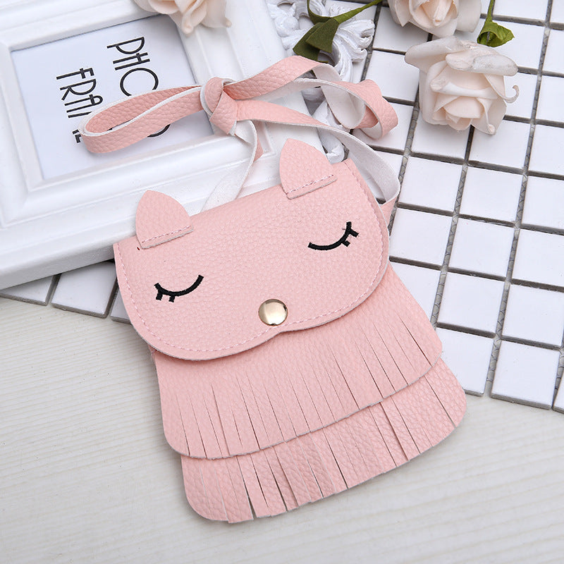 fox tassel bag