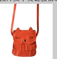 fox tassel bag
