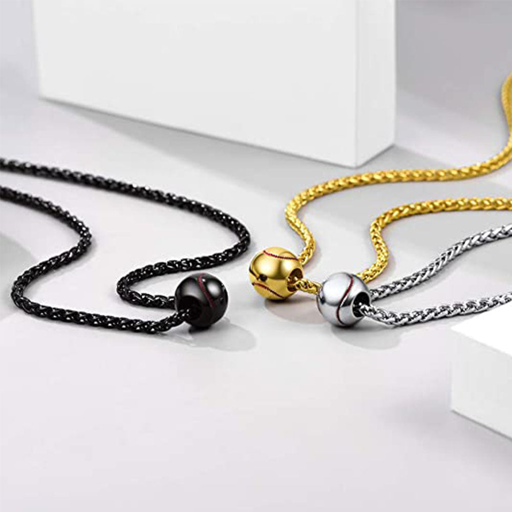 Baseball Necklace