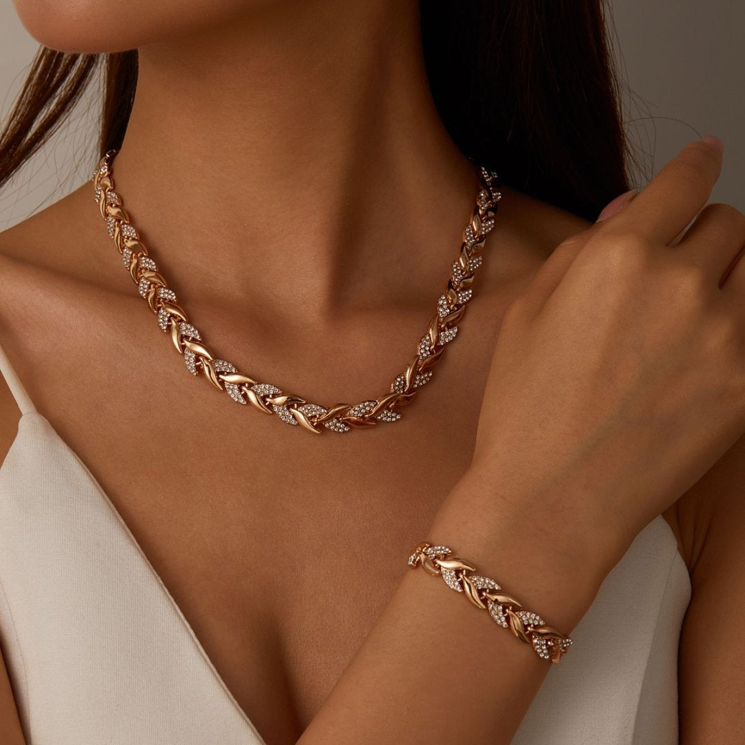 Diamond-encrusted Set