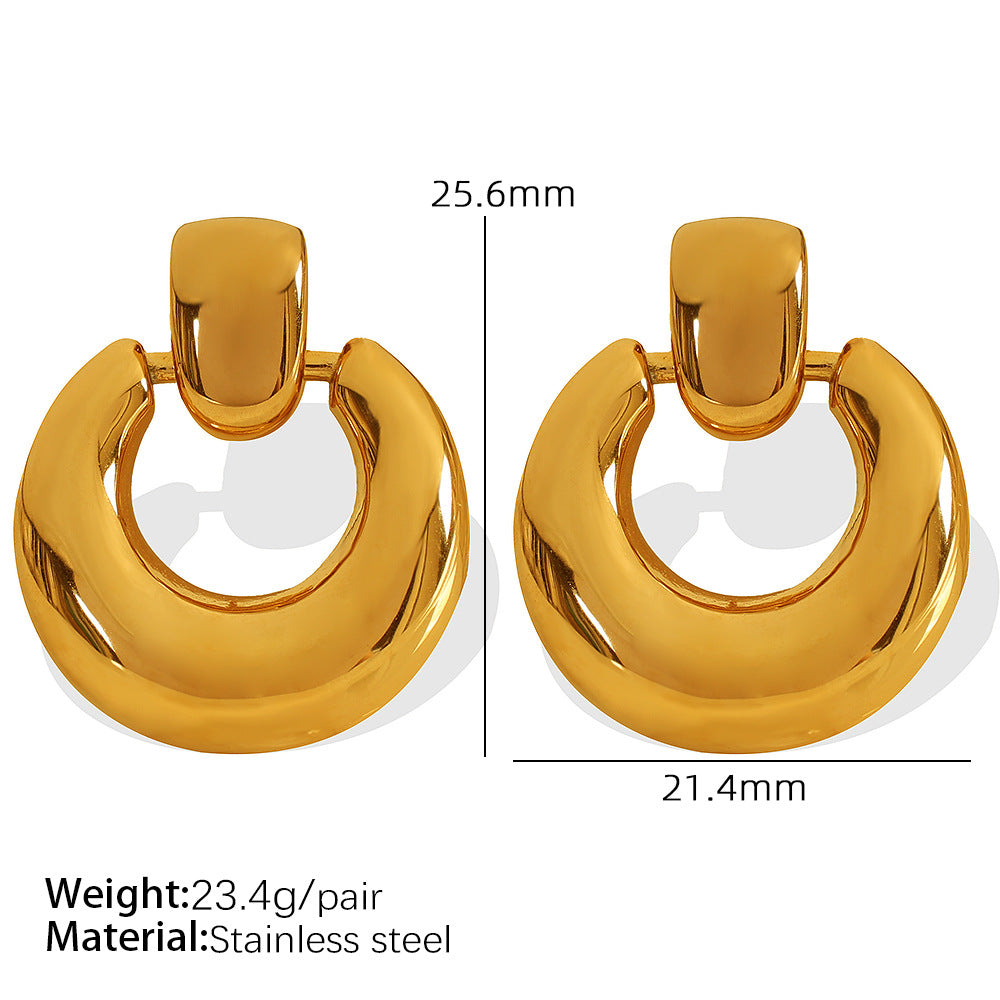 Retro High-end Earrings Set