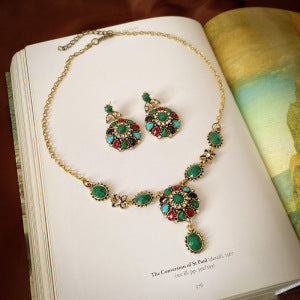 Zircon Square Bow Set