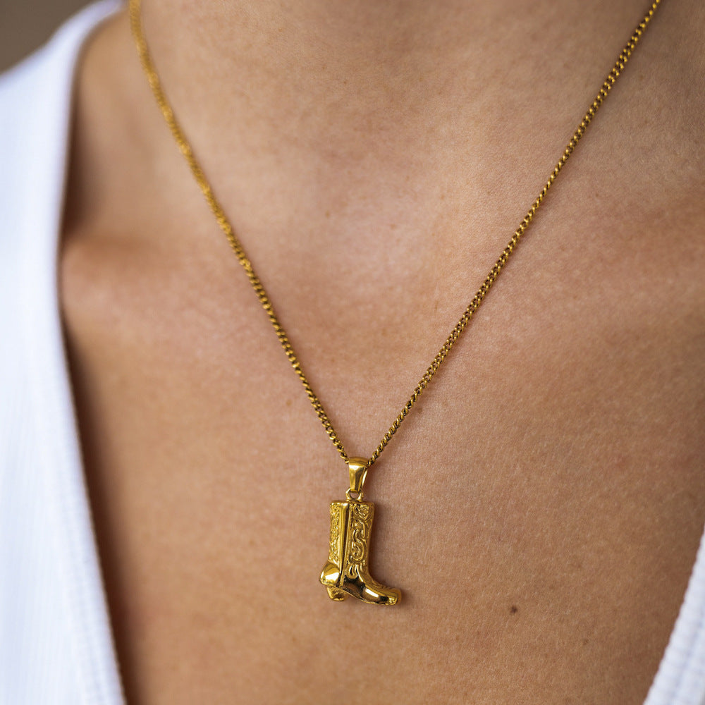 Western Cowboy Pendant  Set