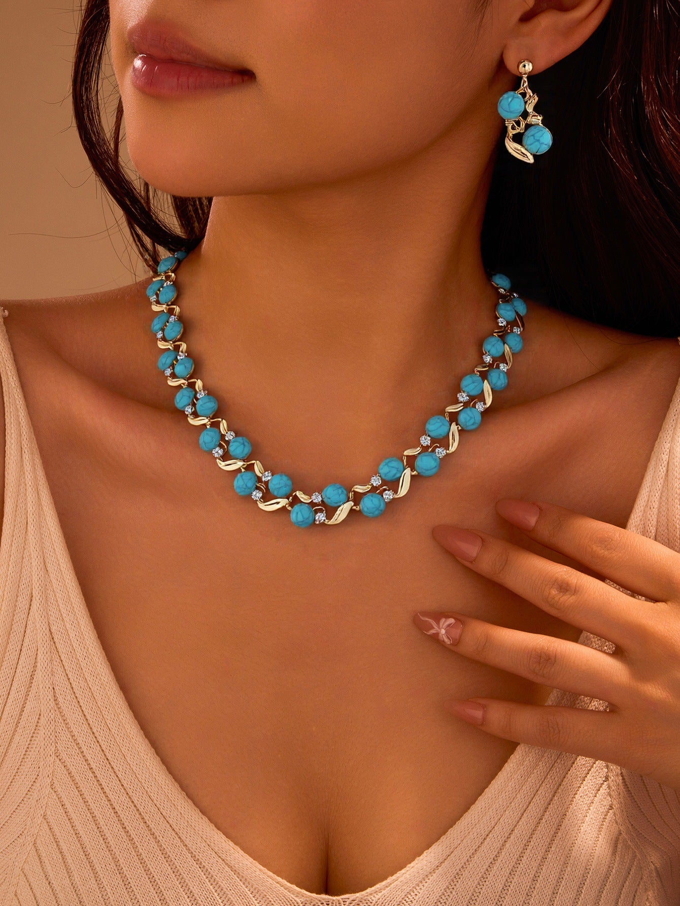 Pearl Turquoise Set